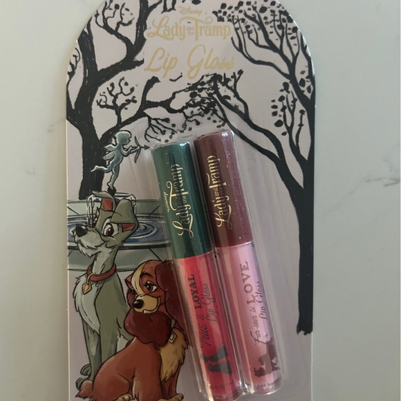 Disney Lady and the Tramp Lip Gloss 2 Piece Set – NWT - Picture 2 of 3